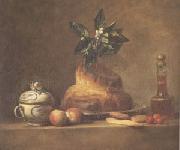 Jean Baptiste Simeon Chardin The Brioche (mk05) Sweden oil painting artist
